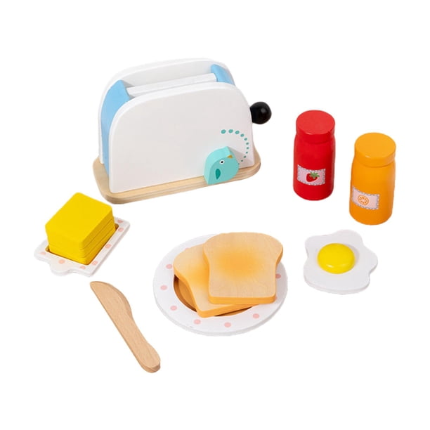 Juguete para hacer pan, juego de educación temprana, juego de simulación divertido, juego de comida, máquina de pan de simulación, juguete de cocina Hugo Juguetes para hacer pan