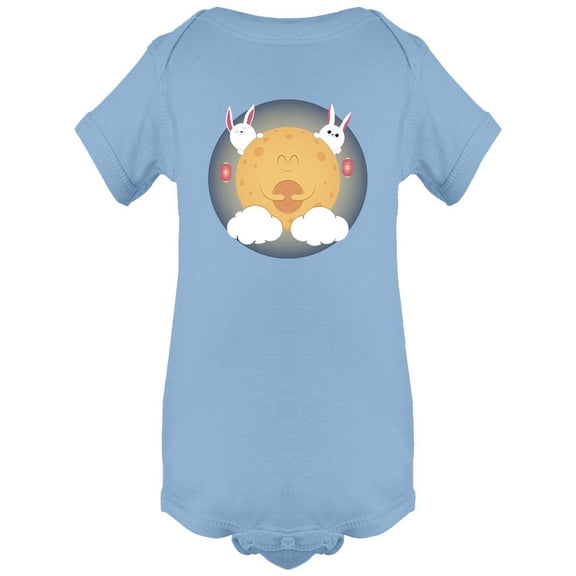 Mooncake And Hares Bodysuit Infant -Image by Shutterstock, 6 Months