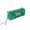 Green, variant on Cute Pencil Bag For Women Aesthetic Pen Case Small Makeup Zipper Pouch Soft Quilted Cosmetic Bag