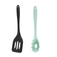 thumbnail image 1 of Juego de 2 utensilios de cocina de silicona resistentes al calor para cocinar y hornear, 1 of 5