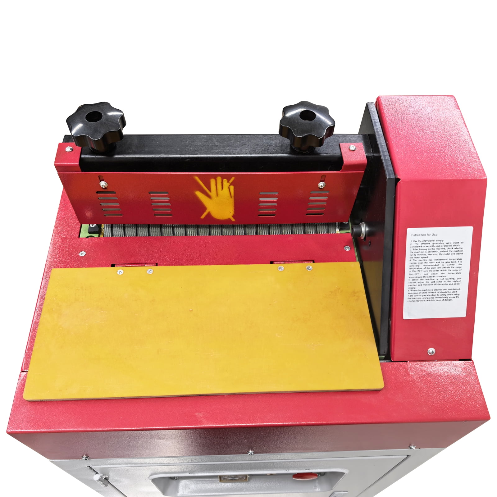 11.8in Hot Cementing Machine 220V Hot Melt Glue Coating Machine