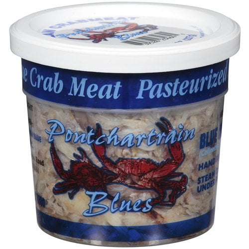 Pontchartrain Blue Crab, Claw Meat, Wild Caught, 8 oz