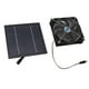 thumbnail image 1 of Kit De Ventilador Alimentado Por Panel Solar, Ventilador De Energía Solar De Alta Eficiencia De Escape Potente Operación Silenciosa Ambientalmente Para RV, 1 of 7