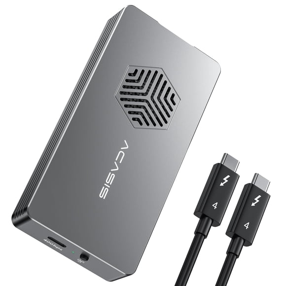 Carcasa SSD ACASIS TBU 401 Pro 40 Gbps M.2 NVMe con ventilador de refrigeración