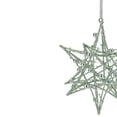 thumbnail image 3 of Northlight 5" Glitter Green Iron Wire Starburst with Beads Christmas Ornament, 3 of 4