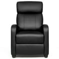 Costway Electric Vibrating Sleep Massage Recliner Sofa Chair for Adults with Remote Control