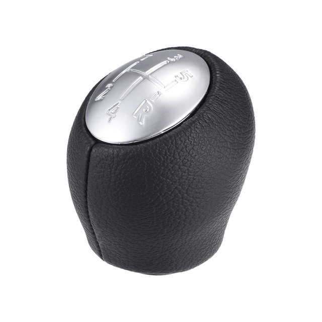 Perillas de Cambio de 5 Velocidades Unique Bargains - Perilla de Palanca de Cambios - para Renault Megane 10-15 Plástico Color Plateado - 1 Pc