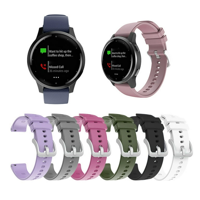 Watch Case + Strap For Garmin Venu SQ / SQ 2 Music Silicone Wrist