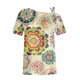 thumbnail image 4 of Fiudx Liquidación de Ofertas Flash Camiseta Tipo Blusa con Hombros Descubiertos y Manga Corta Informal para Mujer a La Moda, 4 of 5