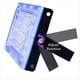 thumbnail image 3 of 2 Piezas de Luz Negra UVA 220 V-240 V, Luces Negras IP65, Luz Negra Resistente Al Agua para Iluminación de Escenarios con Luz Negra, Pintura Corporal, 50 W, 3 of 5