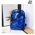 thumbnail image 2 of Women S Transparent Backpack Large Capacity Bright Color Bag Waterproof Beach Backpack, 2 of 4