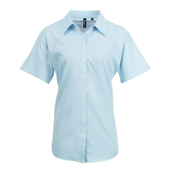 Premier Womens Signature Oxford Short Sleeve Work Shirt