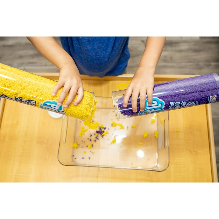 Educational Insights Playfoam Pluffle Yellow/Purple 2 Pack: Non-Toxic,  Never Dries Out, Sensory Play, Ages 3 and up