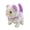 Purple, variant on Soft Plush Walking Cats Toy Doll Cuddle Toy With Meow Sounds Raise A Pet Toy