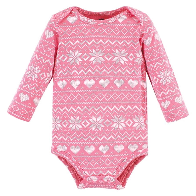 Hudson Baby Long-Sleeve Bodysuits, 3-Pack photo 5