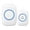 White, variant on Imaginative Smart Home Wireless Doorbell Featuring Built-in Rechargeable Battery | LED Digital Display for Home Office | for Daily Household Use | Designed for Convenience Black