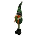 thumbnail image 4 of 20" Green and Black Leprechaun Girl Gnome Standing St Patrick's Day Figure, 4 of 6