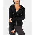thumbnail image 2 of Tommy Hilfiger Sudadera con capucha de terciopelo para mujer, negro, pequeño Tommy Hilfiger Sudadera, 2 of 2