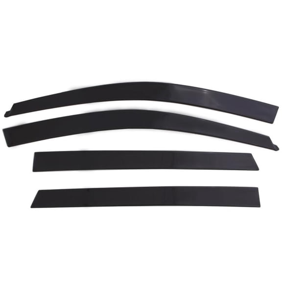Fits 2019-2024 Ford Edge Auto Ventshade Rainguard 894083 Ventvisor; Low Profile; Tape-On; Smoke; Acrylic; Set of 4