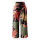 thumbnail image 3 of WILLBEST Pantalones Casuales para Mujer, Cintura Alta Elástica, Pierna Ancha, Largos, con Bolsillos, Opciones Cómodas y elegantes para Uso Diario. Mediana, 3 of 4