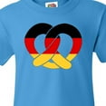 thumbnail image 4 of Inktastic German Flag in Pretzel Shape Youth T-Shirt, 4 of 5