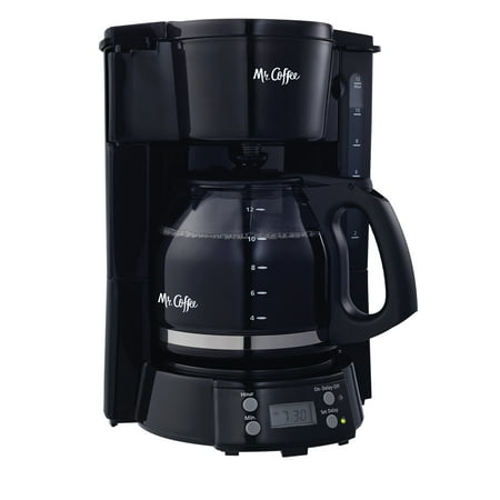 Mr. Coffee 12 Cup Programmable Black Coffee Maker (Best Drip Coffee Makers Under $100)