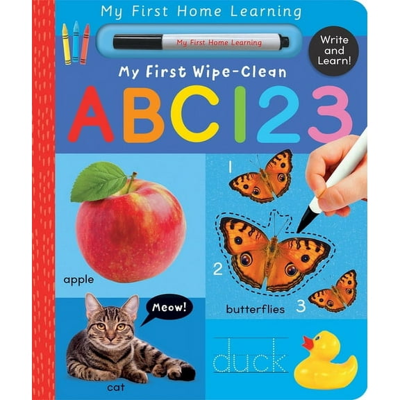 My First Wipe-Clean ABC 123