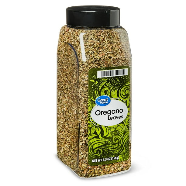 Great Value Oregano Leaves, 5.5 oz