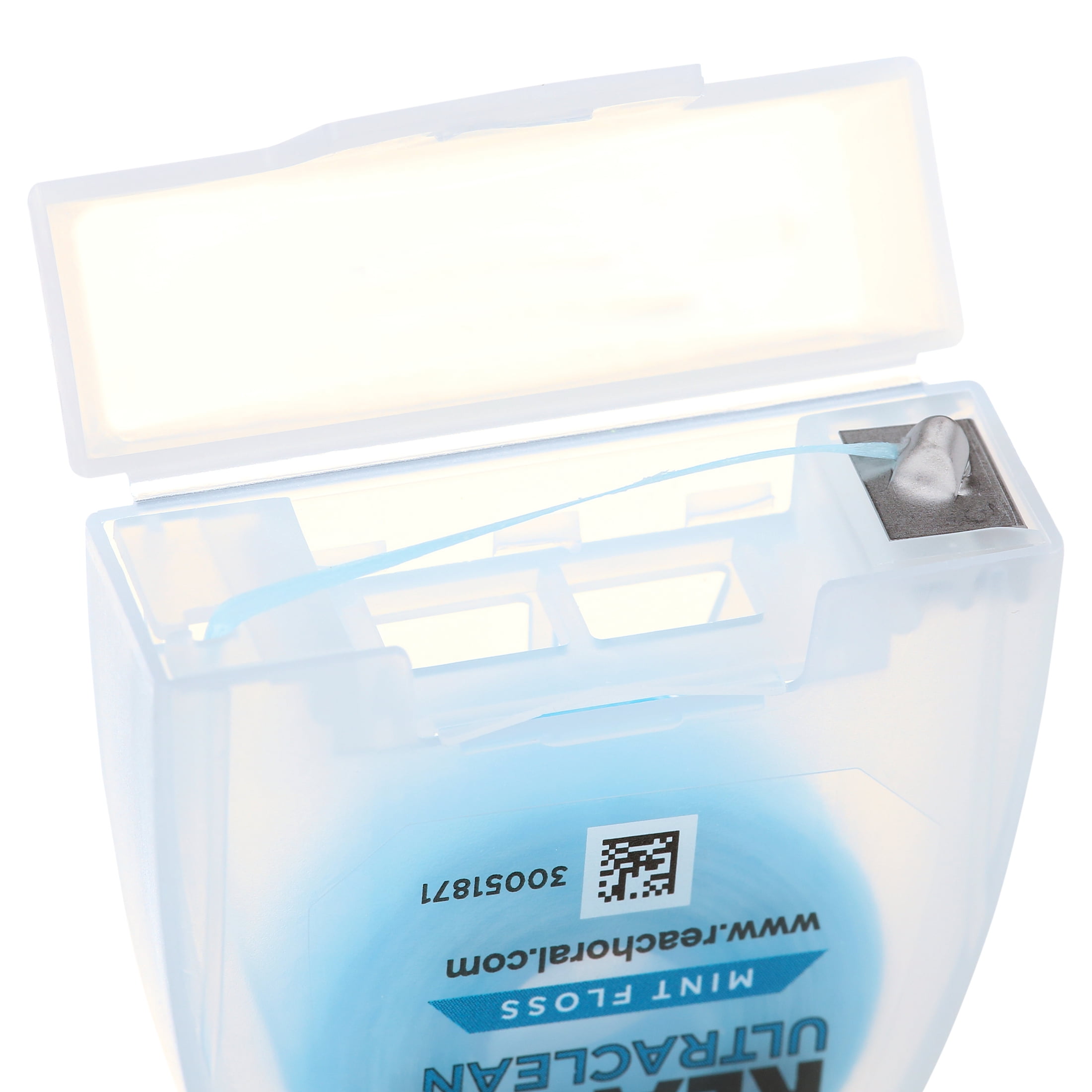 REACH Ultraclean Dental Floss, Mint, Plaque Remover for Teeth, Shred Resistant, Waxed, Easy on Gums & Teeth, Mint, Oral Care, Free, for Adults & Kids, 6 Pack, 30 yd