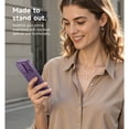 thumbnail image 5 of SURITCH for iPhone 17 Pro Max Case with Camera Cover, Kickstand, Compatible with MagSafe, Shockproof Bumper Slim Protective Cover, Dark Purple, 5 of 11