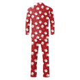 thumbnail image 4 of Pyjamas Assortis Père Noël, Tenues Familiales Assorties Confortables, Parfaits pour les Vacances en Famille (Rouge), 4 of 4
