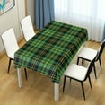 thumbnail image 7 of GZHJMY St. Patrick's Day Plaid Tablecloth, Rectangle Waterproof Washable Polyester Table Cover for Picnic Dinner Holiday Party Decor, 54 x 54 Inch, 7 of 7