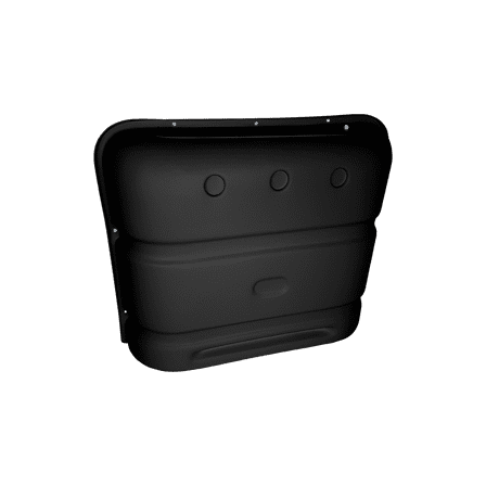 Icon 12867 Propane Tank Cover for Dual 20 & 30 Pound Tanks, Black