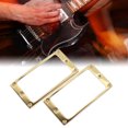 thumbnail image 4 of Electric Guitar Pickup Frame, Flat Pickup Mounting Ring High Hardness 2PCS Easy Installation Replacement Parts Fine Workmanship  For Humbucker Pickups, 4 of 7