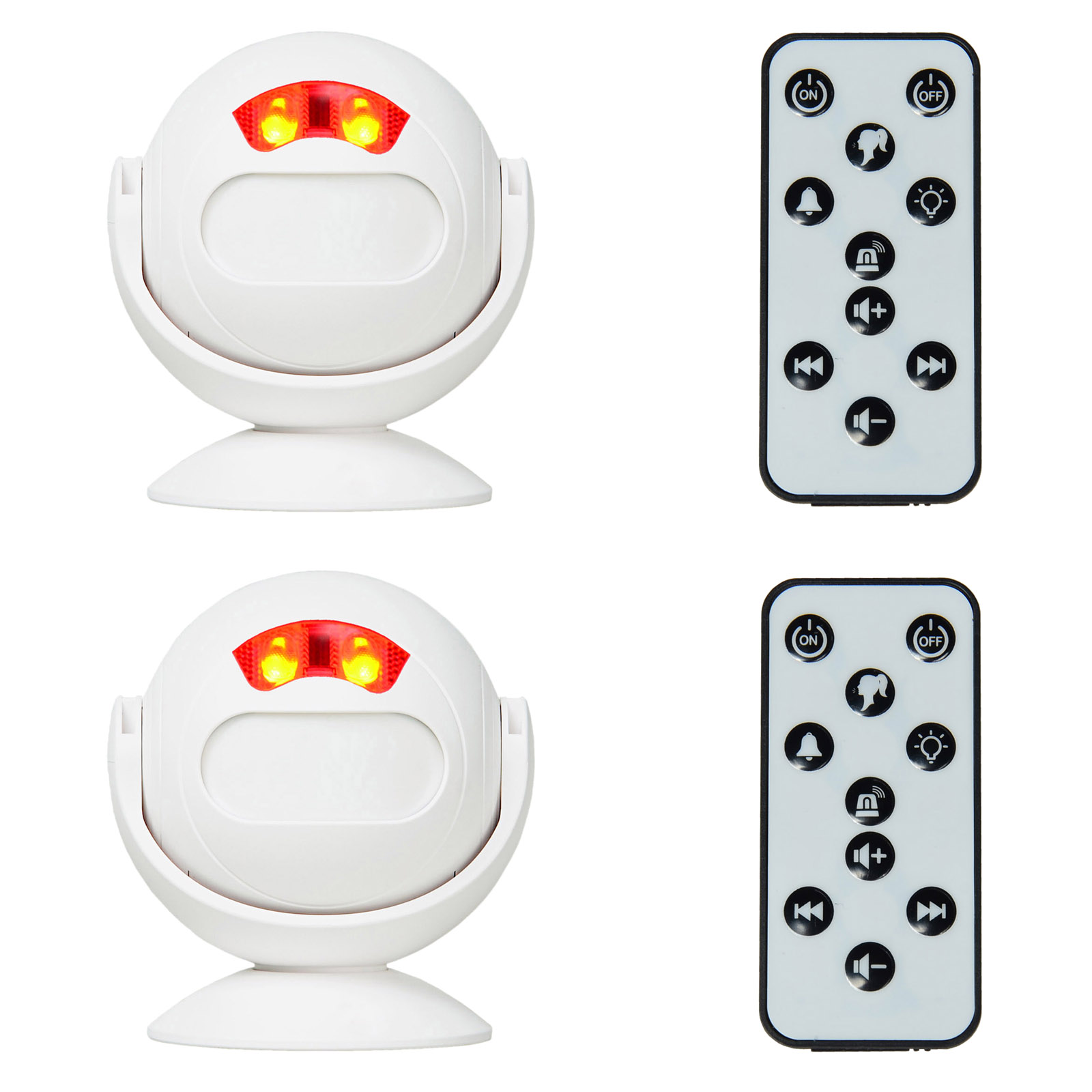 GREENCYCLE 2 SET SF23 PIR Motion Infrared Sensor Doorbell Motion Sensor
