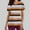 Orange, variant on Kctiaxy Scrub Tops Summer Casual Short Sleeve Scrub Tops Women Fashionable Striped Printed Graphic V Neck T Shirts with Double Pockets