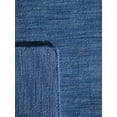 thumbnail image 4 of Rugsotic Carpets Hand Knotted Wool Area Rug 9'x12' Blue Contemporary Rectangle Indoor Rug for Living Room, Bedroom Antimicrobial L00201, 4 of 7