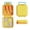 Yellow, variant on Leeye Rolled Ice Cream Maker Machine, DIY Dessert Machine for Homemade Ice Cream, Frozen Yogurt, and Sorbet, Pink, 8.78×8.43×3.15in