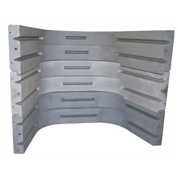 Wellcraft 6700 Series 3 Piece Kit Egress Window Well