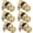 Satin Brass, variant on 3 Pack Matte Black Door Knobs,Interior Door Knob with Lock,Coastal Style Door knob for Privacy and Bedroom (Bath or Privacy)