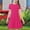 Hot Pink, variant on Eltusu Girls Dresses, Crewneck Comfort Short Sleeve Casual Summer Dress Hot Pink Size 8 T