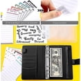 thumbnail image 5 of A6 Binder Budget Planner Notebook Covers Folder Size 6 Hole Pockets, 5 of 5
