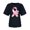T1 Black, variant on Womens Breast Cancer Awareness Tops Round Neck Short Sleeve T Shirts Summer Fashion Casual Trendy Flattering Everyday Loose Pullover Tee