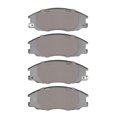 thumbnail image 2 of KarParts360 For Kia Sedona 2004 2005 Brake Pads | Ceramic Friction | Mechanical Pad Wear Sensor | 58.2mm/2.29in Inner Height | 149.1mm/5.87in Inner Width | 58.2mm/2.29in Outer Height, 2 of 5