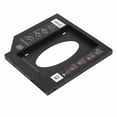 thumbnail image 4 of HDD Caddy Bay, 9,5 Mm, 2,5 Pulgadas, Práctica Y Práctica Instalación De Caddy Bay Para Disco Duro Que Proporciona Espacio De Almacenamiento ABS Para Oficina, 4 of 7
