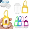 thumbnail image 2 of [Embudo Gratis] 30/50 Ml Botellas Vacías Portátiles Con Ganchos/FlipCap Contenedor Recargable Loción Gel Para Camping Senderismo Viaje Organizar huangjie unisex, 2 of 2
