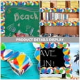 thumbnail image 3 of 1 Roll of Bulletin Board Border Sticker Colorful Beach Ball Sticker Beach Party Decorative Sticker, 3 of 8