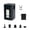 Black, variant on Portable Air Pump for Inflatables,Electric Ultra-Mini Pump Tiny Pump,2400mAh Rechargeable Inflate Deflate Pump with Camping Light for Pool Floats,Air Mattress,Sleeping Pads,Vacuum Storage Bags