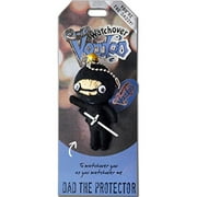 Watchover Voodoo - String Voodoo Doll Keychain – Novelty Voodoo Doll for Bag, Luggage or Car Mirror - Dad The Protector Voodoo Keychain, 5 inches