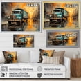 thumbnail image 4 of Designart "Vintage 1930S Brown Delivery I" Truck Wall Decor, 4 of 7